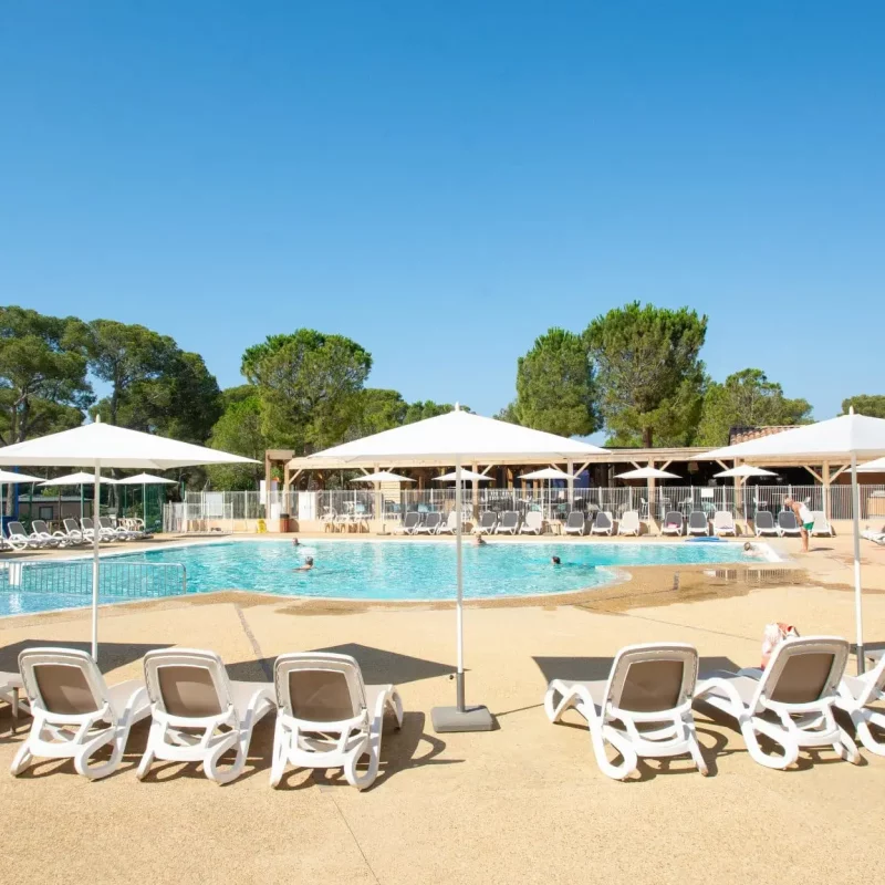 Camping avec piscine à Saint-Raphaël dans le Var.