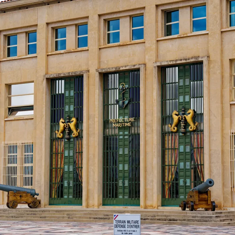 Visiter le musée de la Marine à Toulon dans le  Var.