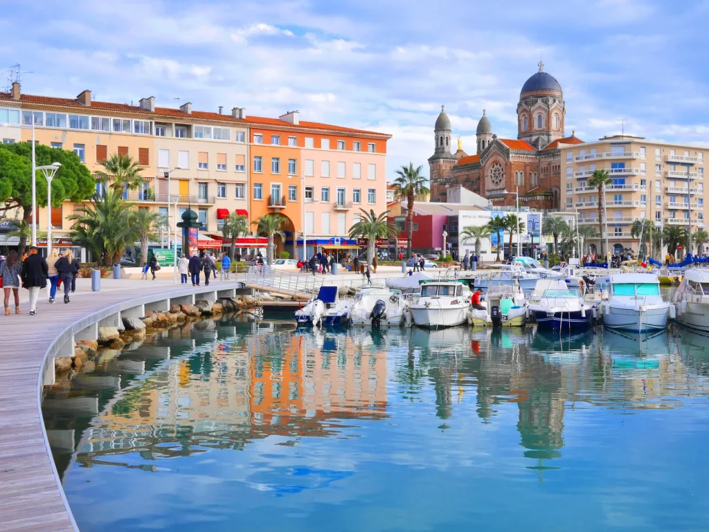 Vacances à Saint-Raphaël dans le Var.